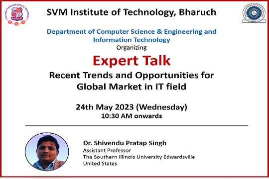 Expert Talk (Dr Shivendu Pratap Singh)