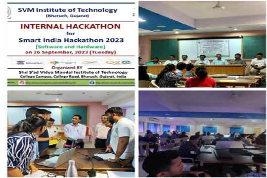 Internal Hackathon (SIH 2023) on 26/09/2023